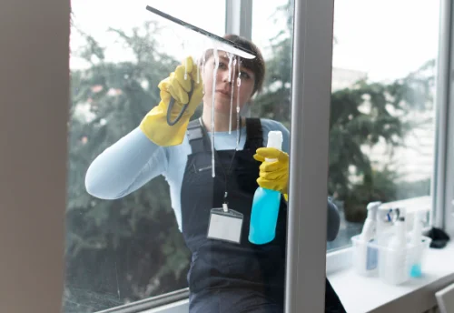 Nettoyage de vitres intérieures et extérieures à Vieux-Berquin